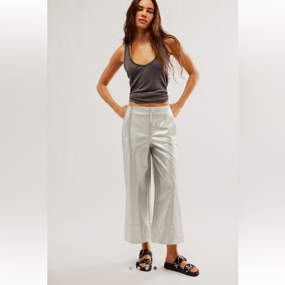 Free people gaucho pants w/ FREE new urban outfitters mini crossbody bag